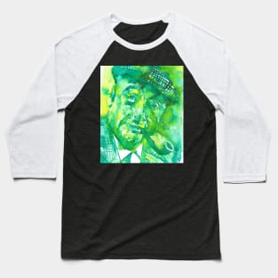 PABLO NERUDA - watercolor portrait.6 Baseball T-Shirt